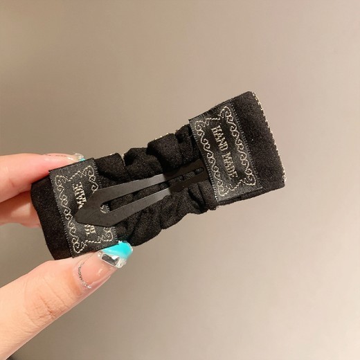 New Hot Rhinestone Full Diamond Pleated BB Clip Word Clip For Women