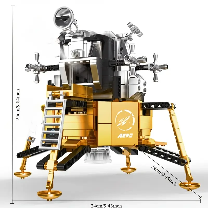 Apollo Lunar Module Building Blocks Set