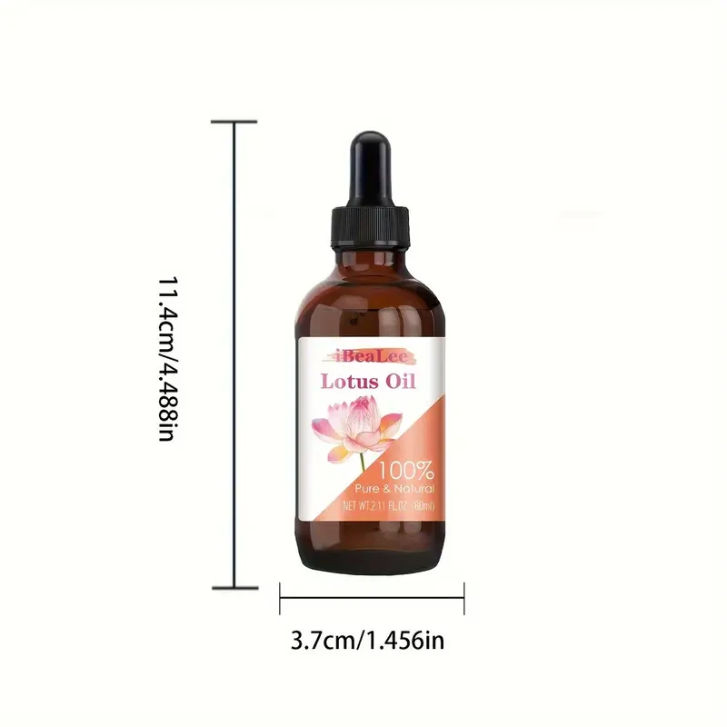 100% Pure Natural Lotus Moisturizing Facial Oil