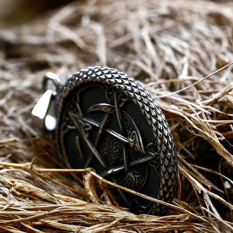 Stainless Steel Viking Tree Of Life Pendant