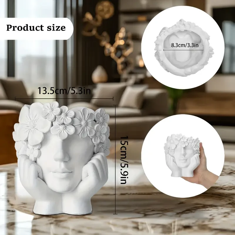 1pc of Face Flower Pot