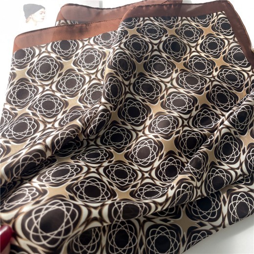 Flower Connection Scarf Color Matching Scarf Shawl