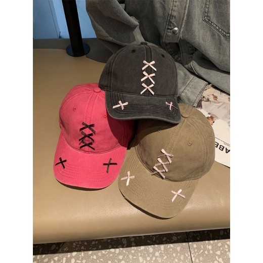 Women's Fashionable All-match Sweet Bowknot Baseball Hat