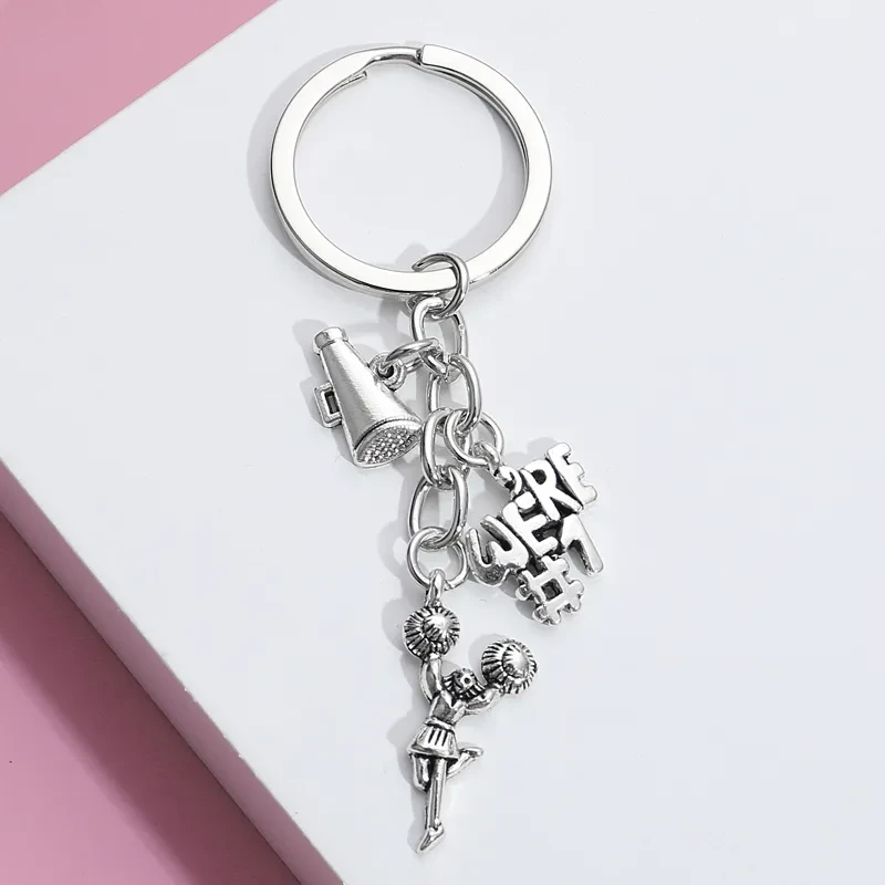 Creative Dance School Yoga Shoes Female Keychain Pendant