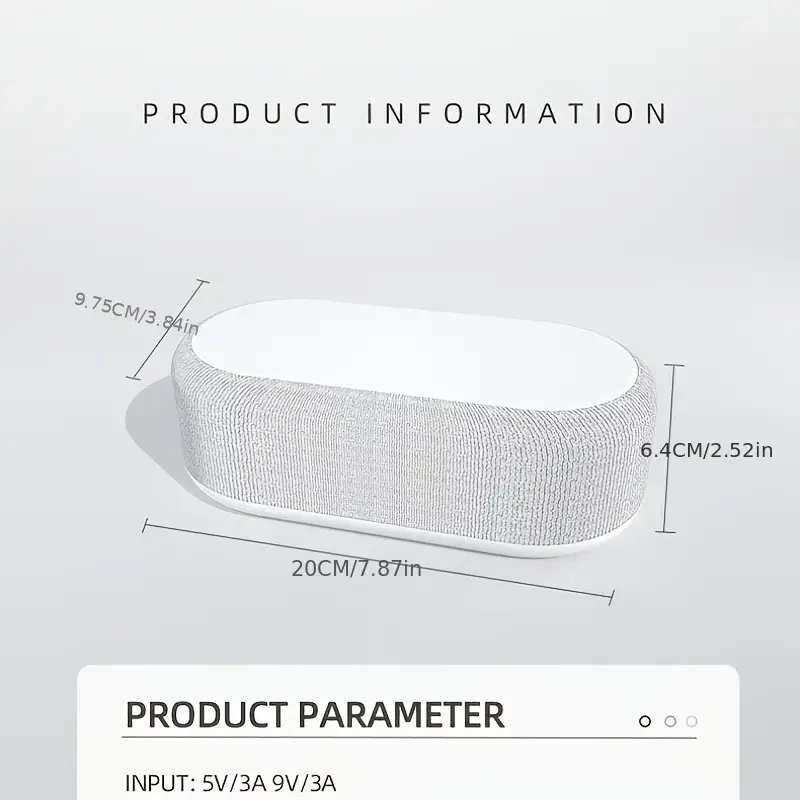 Wireless Charger Time Alarm Clock LED Light