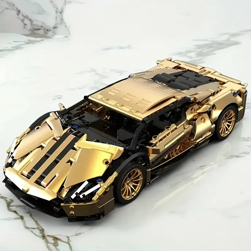 1309pcs Sports Car Building Kit for Adults and Teens