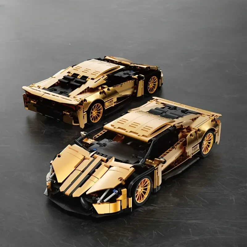 1309pcs Sports Car Building Kit for Adults and Teens