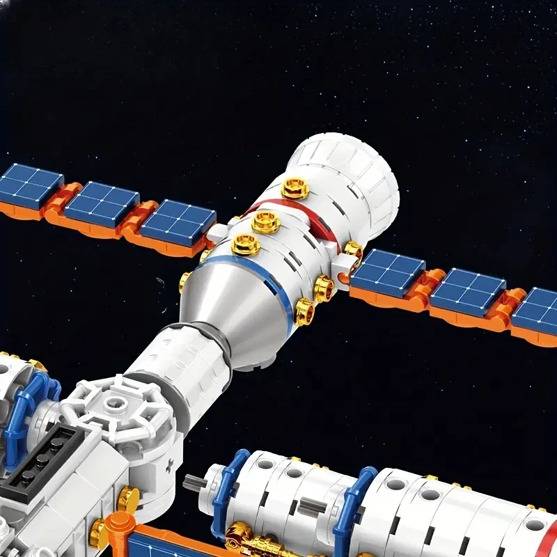 1126+ Pieces for Assembling The Tiangong Space Station