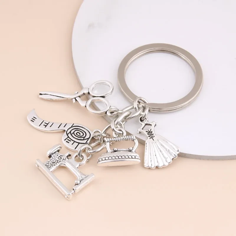 European And American Jewelry Backpack Pendant Keychain