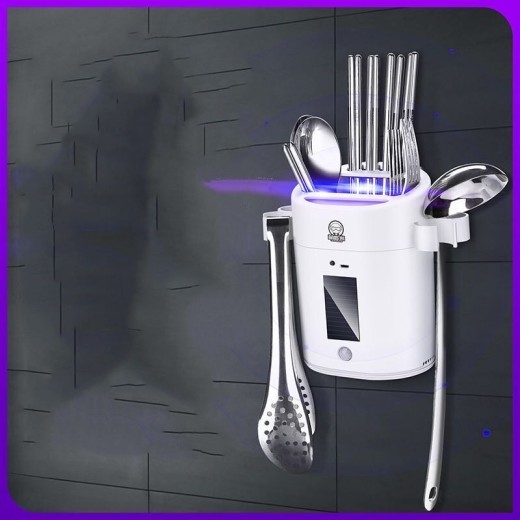 Kitchen Smart Sterilization Cutlery Rack Knife Spoon Chopstick Disinfection