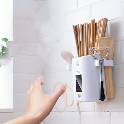 Kitchen Smart Sterilization Cutlery Rack Knife Spoon Chopstick Disinfection