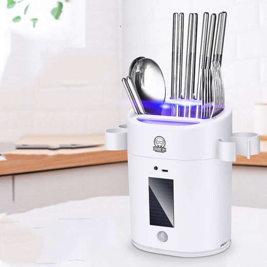 Kitchen Smart Sterilization Cutlery Rack Knife Spoon Chopstick Disinfection