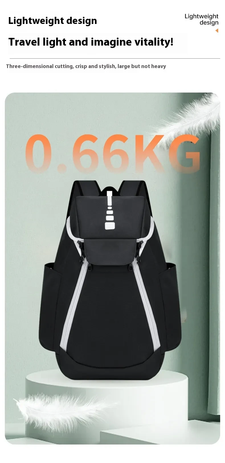 Student Leisure Fashion Schoolbag Outdoor Sports