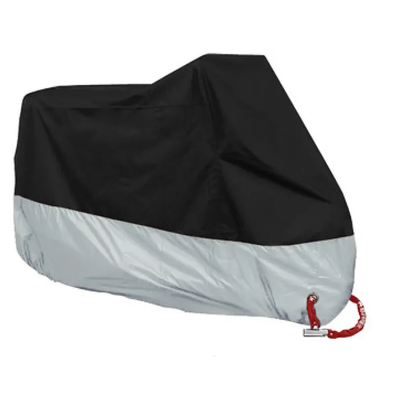 Waterproof Motorcycle Cover  Heavy-Duty Outdoor Protector for Bikes and Scooters