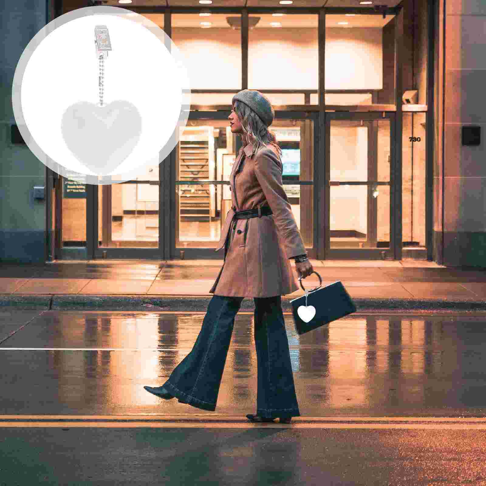 Heart Sensor LED Handbag Light