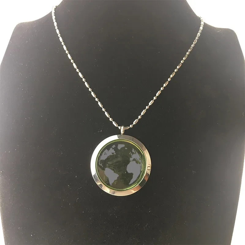 New Glass Earth Energy Jewelry Pendant