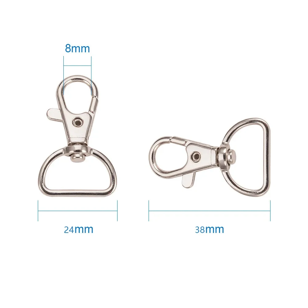 Zinc Alloy Rotating Keychain Luggage Accessories