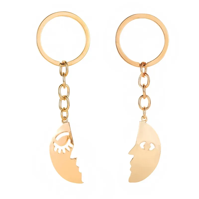 Accessories Cute Cartoon Planet Metal Keychain Key Chain Love