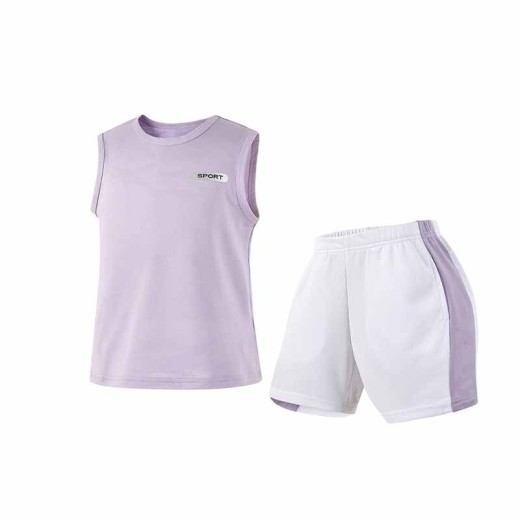Children's Summer Sleeveless Sports Suit