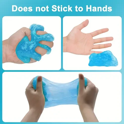 4pcs Super Magic Detail Clean Gel Universal Groove Detailing Scrubber Brush Kit