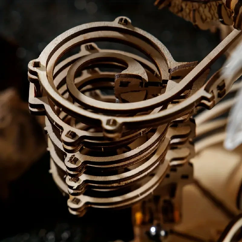 3D Wooden Puzzles for Adults Dragon Model Kit