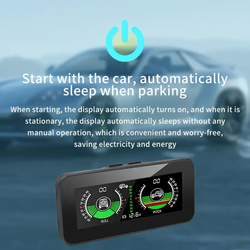 Wheel Alignment Tool - HD Color Display Car Tread Leveler