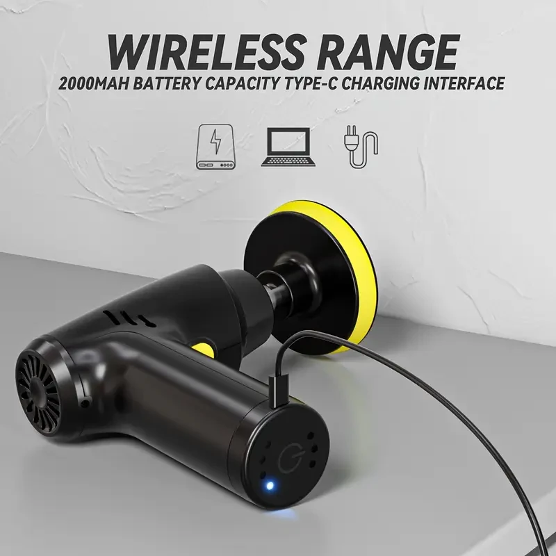 Wireless Polishing Machine with 2000mAh Lithium Battery