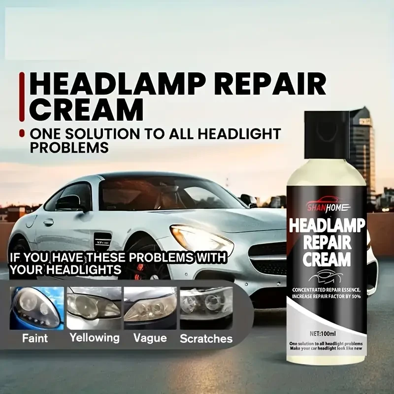 100ml Car Headlight Restoration Kit