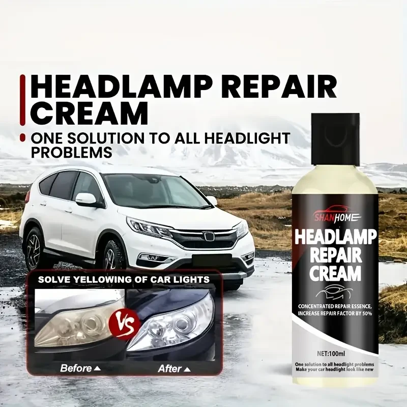100ml Car Headlight Restoration Kit