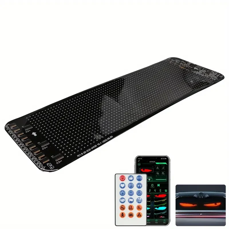 1pc Magic Color LED Car Eye Screen