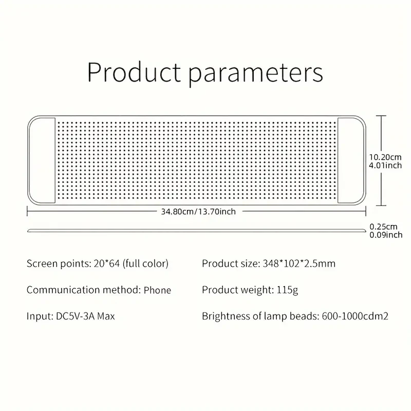 1pc Magic Color LED Car Eye Screen