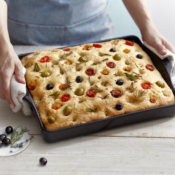 Focaccia Bread Baker - Charcoal - Emile Henry