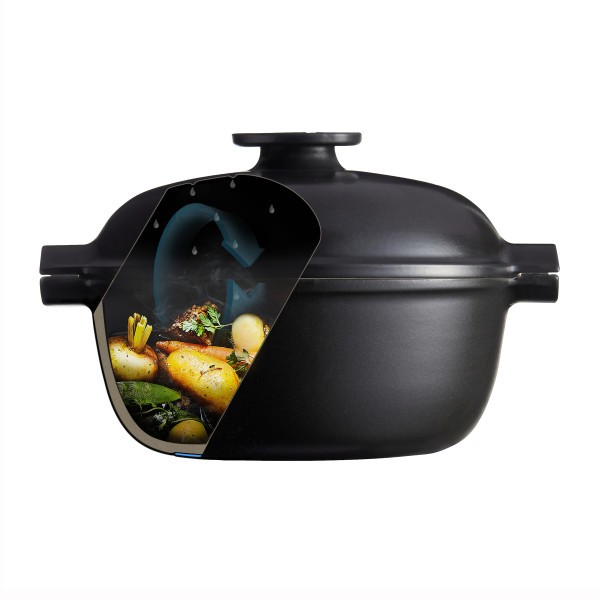 Small Casserole/Dutch Oven (2 L) - Delight Induction - Emile Henry