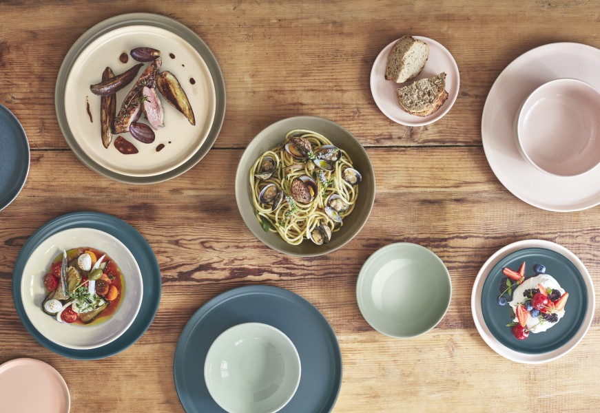 Individual Bowl 15cm - Blue Flame/Ivor - Emile Henry