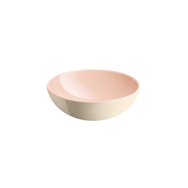 Individual Bowl 15cm - Powder Pink/Ivory - Emile Henry