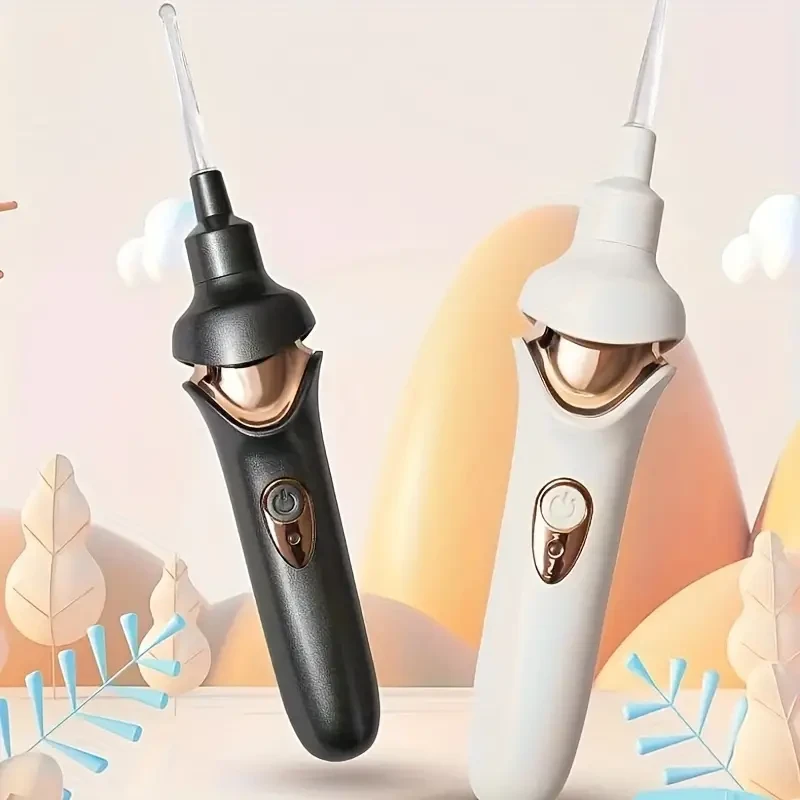 ProEar Cleaner - Illuminated Ear Wax Removal Tool with Suction & Digging Functions, Rechargeable & Portable with LED Light