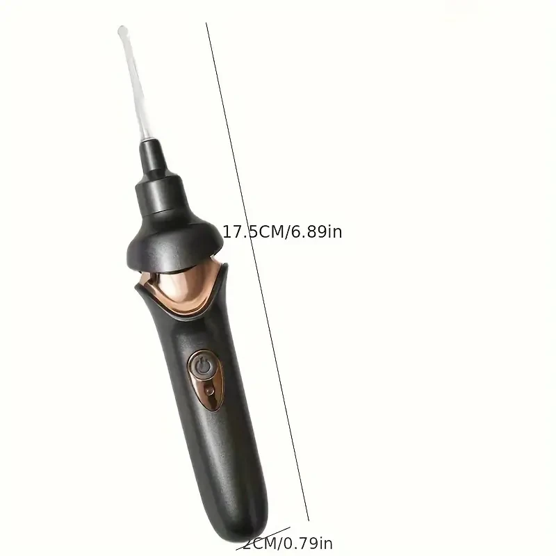 ProEar Cleaner - Illuminated Ear Wax Removal Tool with Suction & Digging Functions, Rechargeable & Portable with LED Light