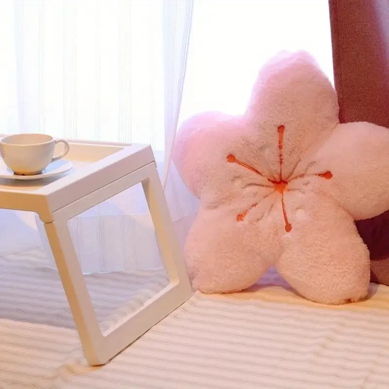 Cherry Blossom Plush Cushion