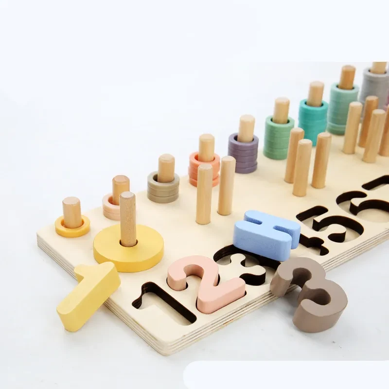 Toy digital puzzle blocks