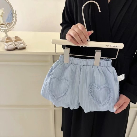 Fashionable Cartoon Short-sleeved Shirt Shorts Two-piece Set