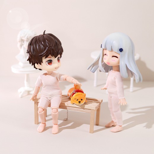 Creative Solid Color Casual Anti-dyeing Clothing Doll Clothes