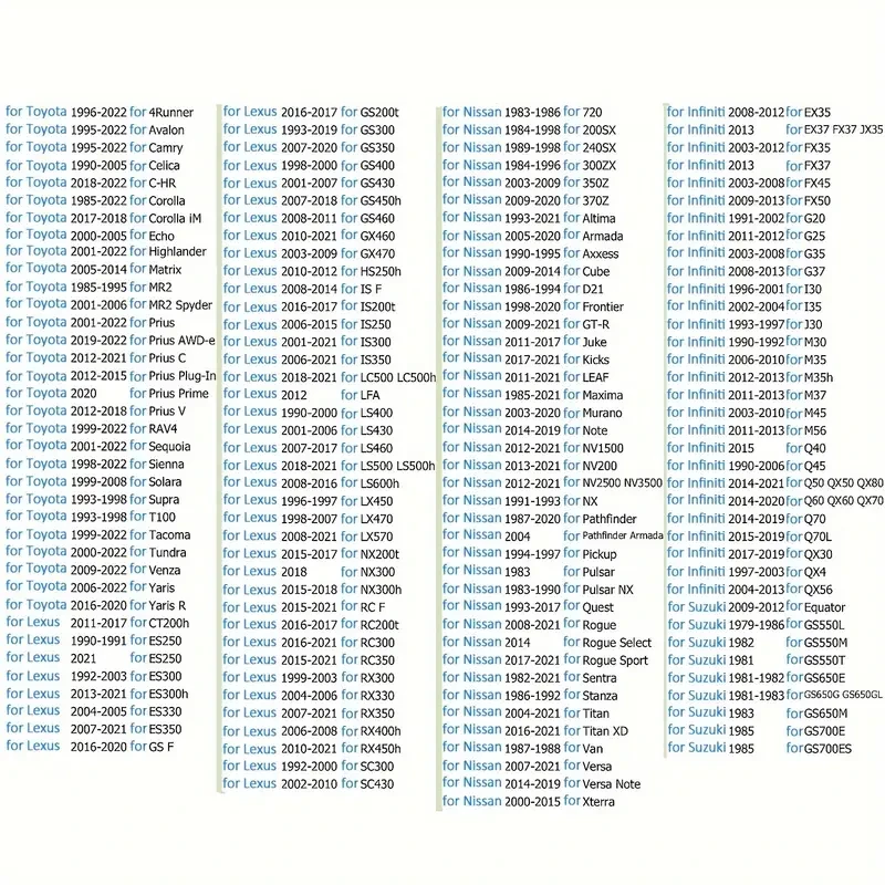 Toyota Oil Drain Plug Washer 50-Pack OEM 90430-12031 Engine Oil Drain Plug Crush Washer Gaskets