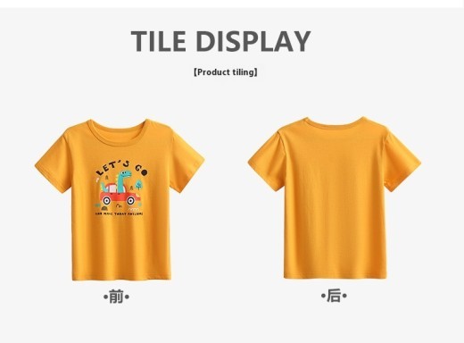 Pure Cotton Half Sleeve Baby Western Style Top