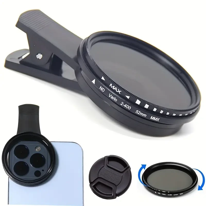 Easy-Clip 52mm CPL Polarizer for Smartphone Camera