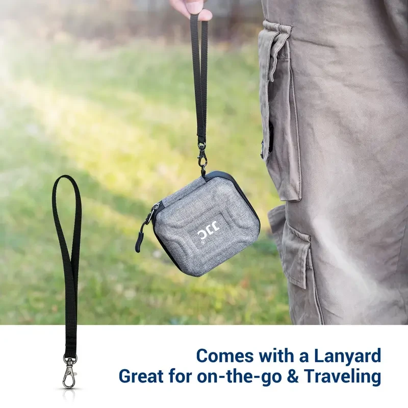 JJC Compact 10-Pocket Circular Filter Storage Case