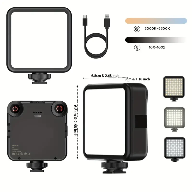 Portable LED Video Light Softbox