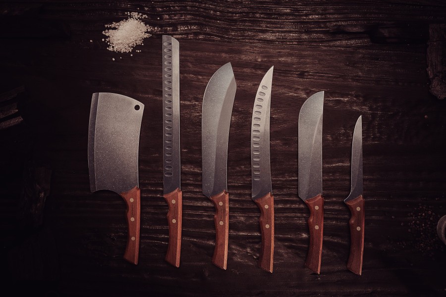 Churrasco Black Collection Meat Knife, 8", 19cm - Tramontina