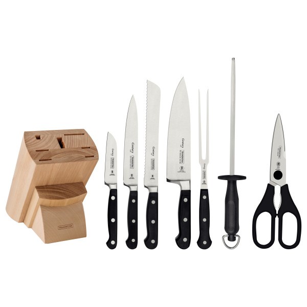 Century Forged Knife Block 8 Piece Set - Tramontina