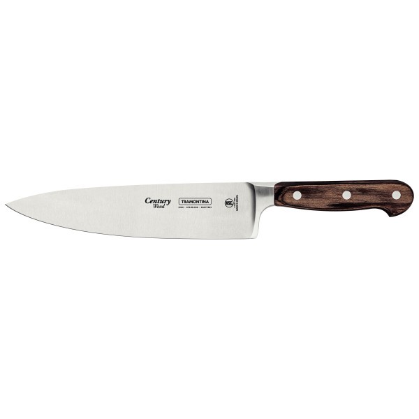 Century Wood Chefs Knife 8", 20cm - Tramontina