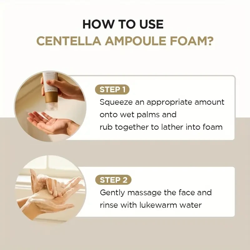 Madagascar Centella Ampoule Foam Cleanser